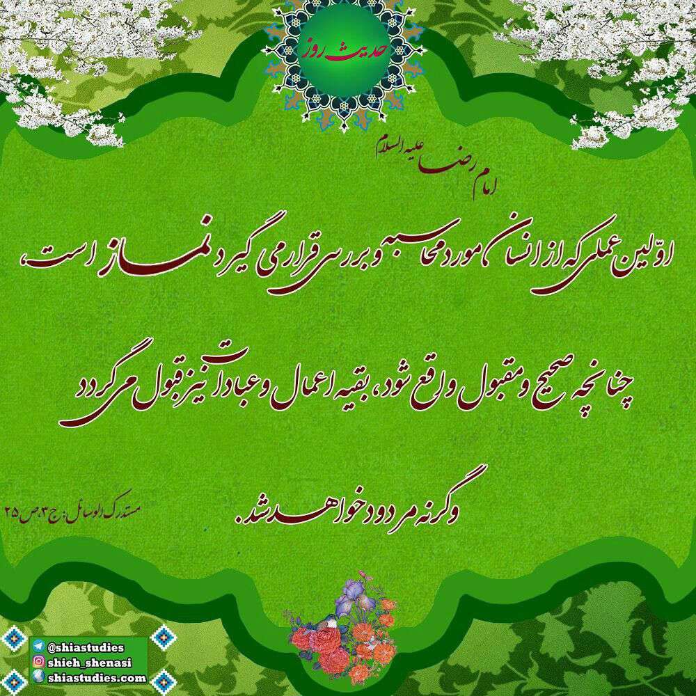 حدیثی از امام رضا در مورد انسان